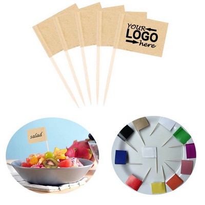 Full Color Custom Toothpick Flag