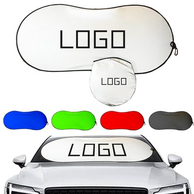 Car Folding Arc Windshield Sunshade