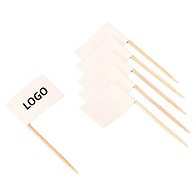 Custom Full Color Toothpick Flag